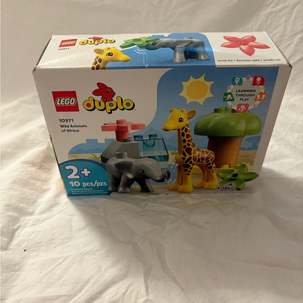 Lego Duplo Wild Animals of Africa Building Blocks Set